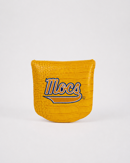 Chattanooga Mocs Croc Grain Leather Mallet Putter Cover