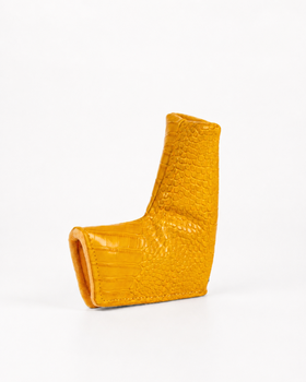 Chattanooga Mocs Croc Grain Leather Blade Putter Cover