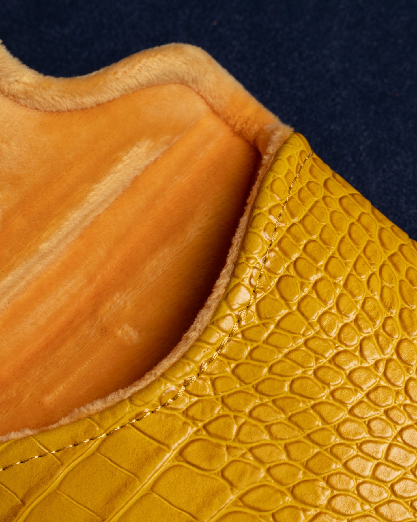 Chattanooga Mocs Croc Grain Leather Mallet Putter Cover